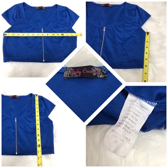 Bundle of 2 Body Central Crop Tops - Picture 3 of 4